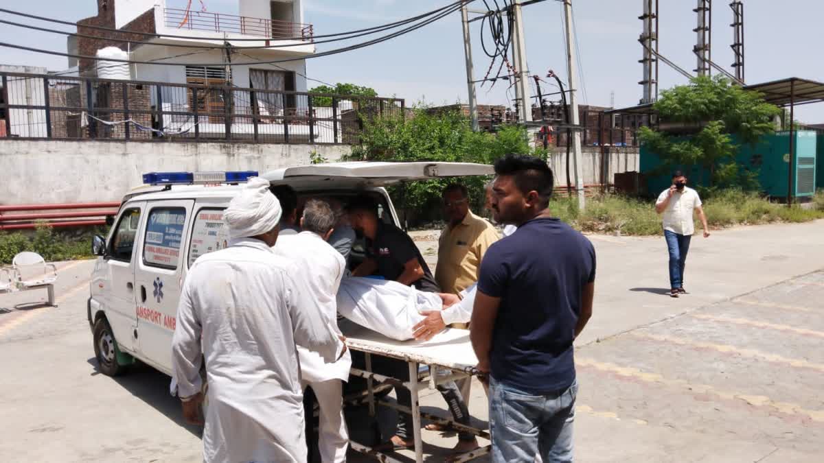 road accident in karnal Kalaram Village