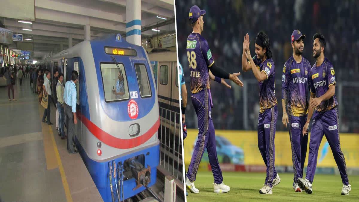 Kolkata Metro service in IPL Day