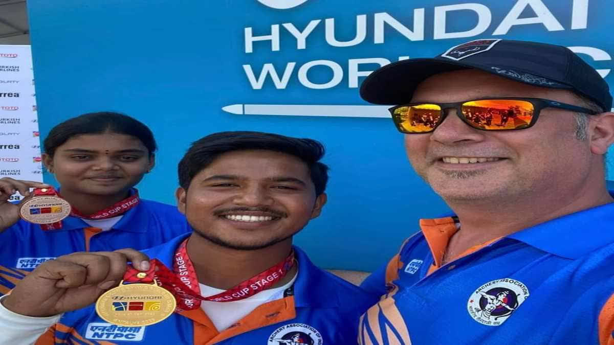 INDIA WINS GOLD IN ARCHERY WORLD CUP