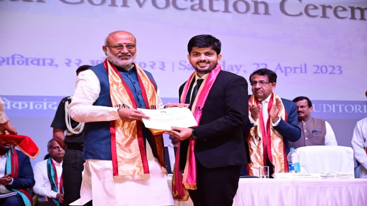 convocation ceremony of IIM Ranchi