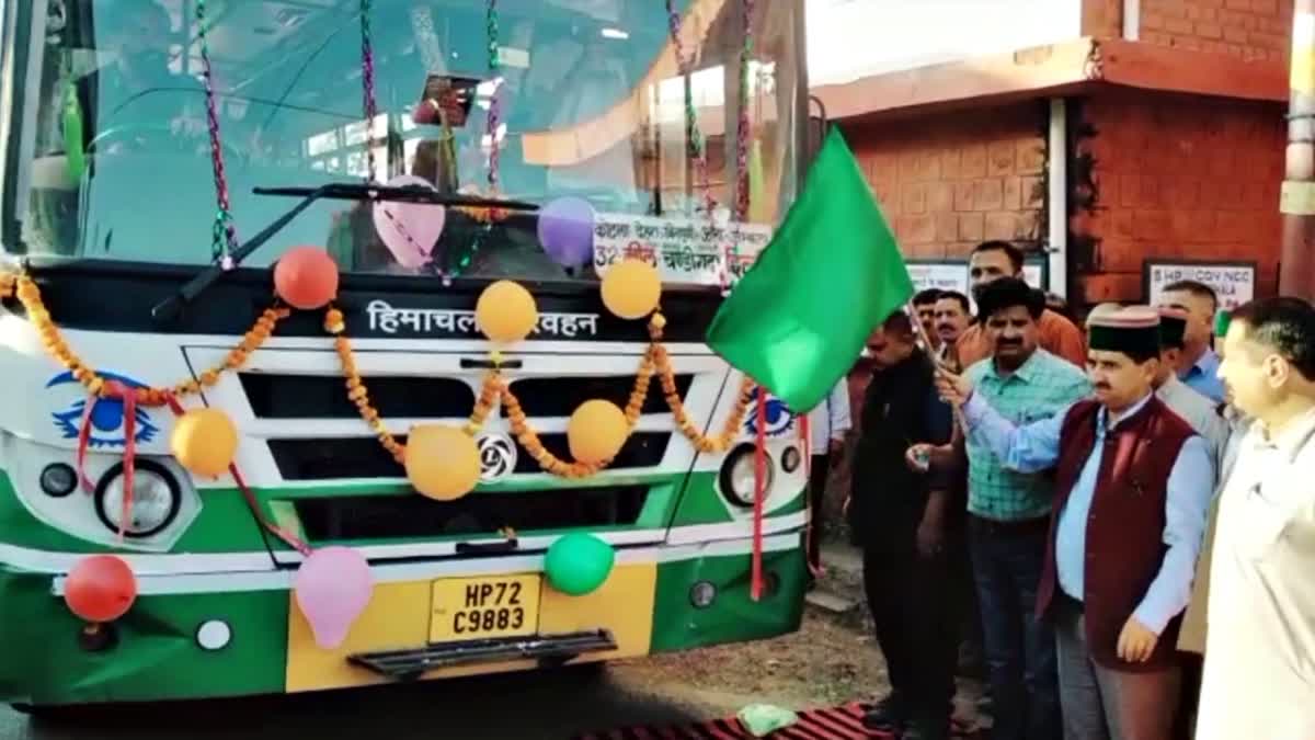 Kotla to Delhi bus service restart in Kangra