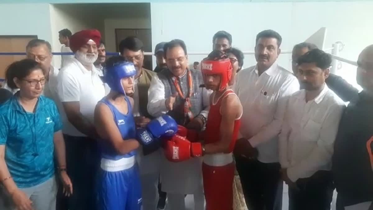 Union Minister Ajay Bhatt inaugurated MP sports competition in Kashipur