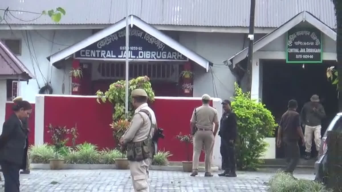 Amritpal Singh arrives in Dibrugarh Central Jail in Assam