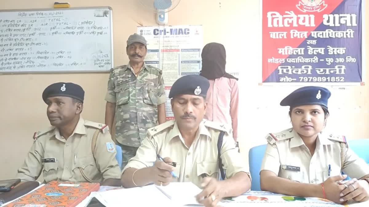 Tilaiya Police Arrested one Criminal in Scorpio Theft Case