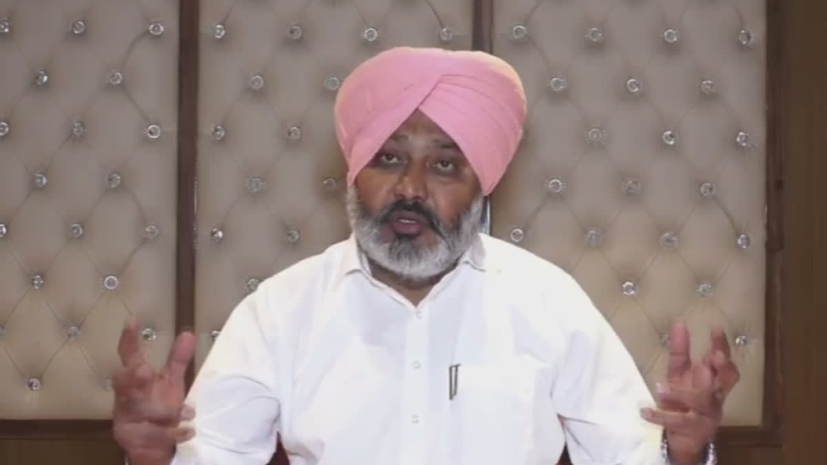 Press conference by Punjab Finance Minister Harpal Cheema in Jalandhar