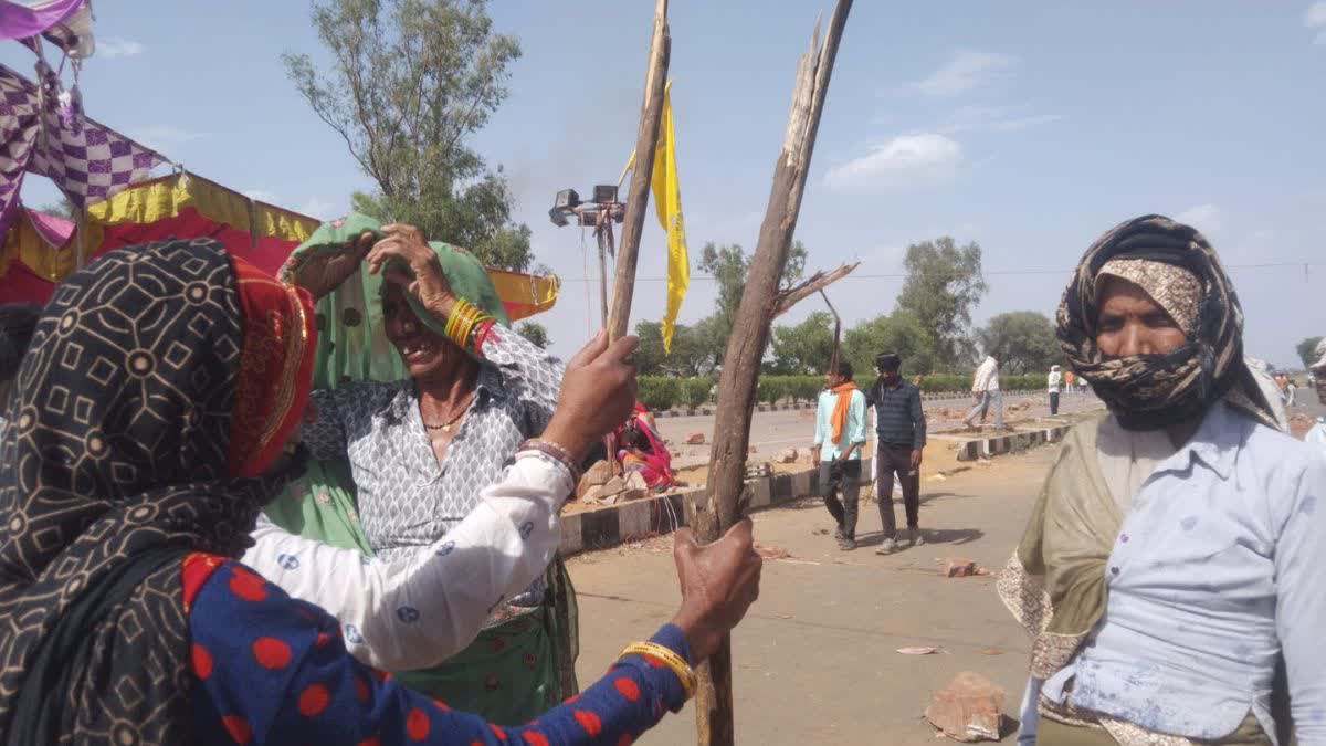 Protest in Bharatpur
