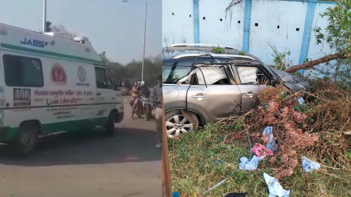 road accident in raipur