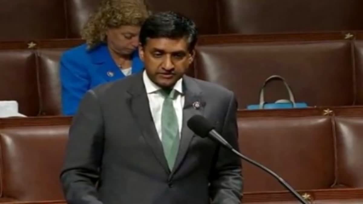 Etv Bharat Indian American Congressman Ro Khanna