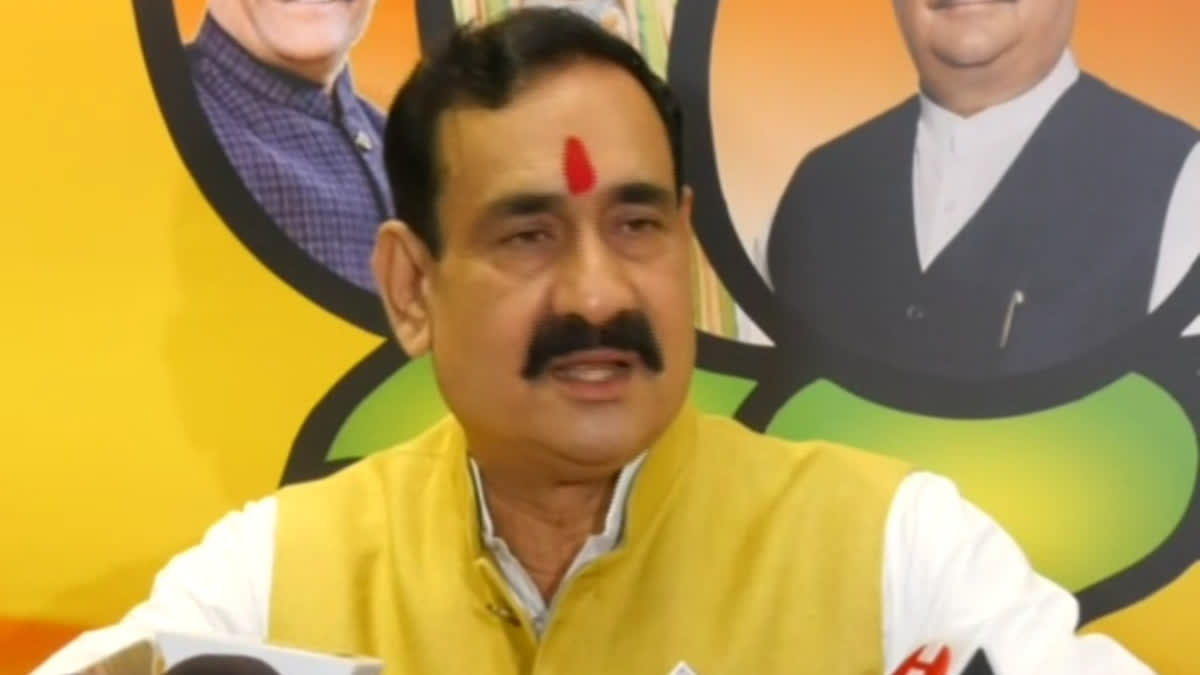 Home minister Narottam Mishra