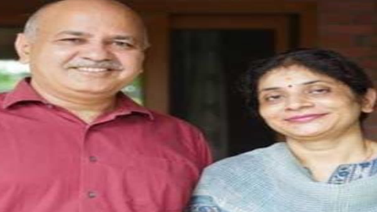 FORMER DEPUTY CM MANISH SISODIA WIFE SEEMA SISODIA HAS BEEN ADMITTED TO APOLLO