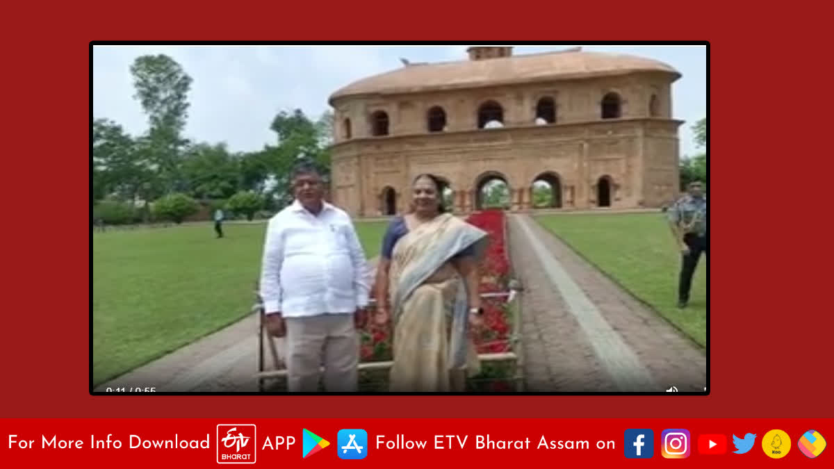 Governor Gulab Chand Kataria at Sivasagar