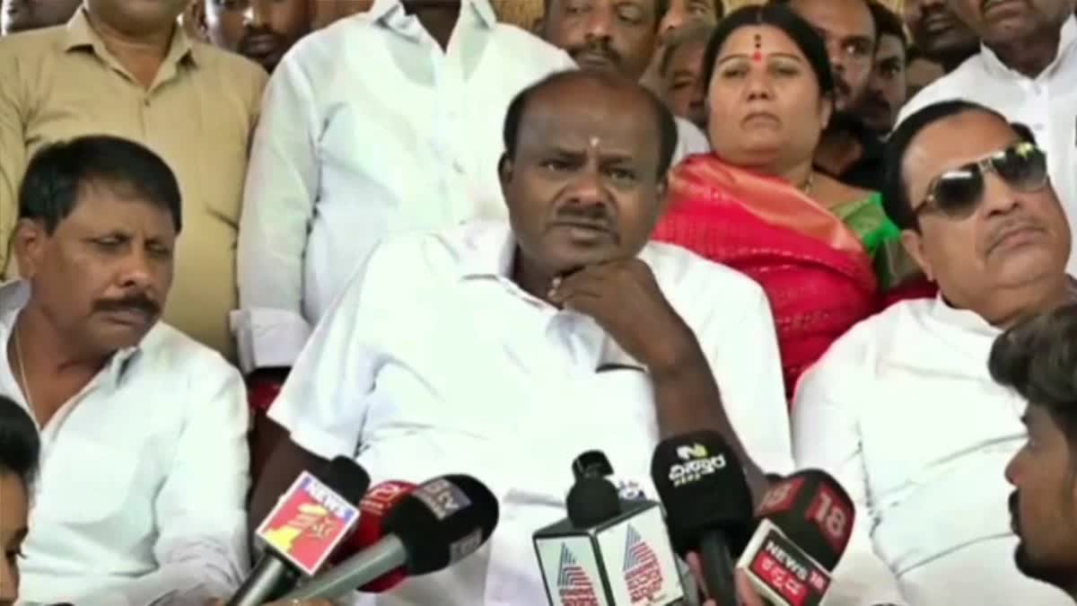 Former Chief Minister HD Kumaraswamy