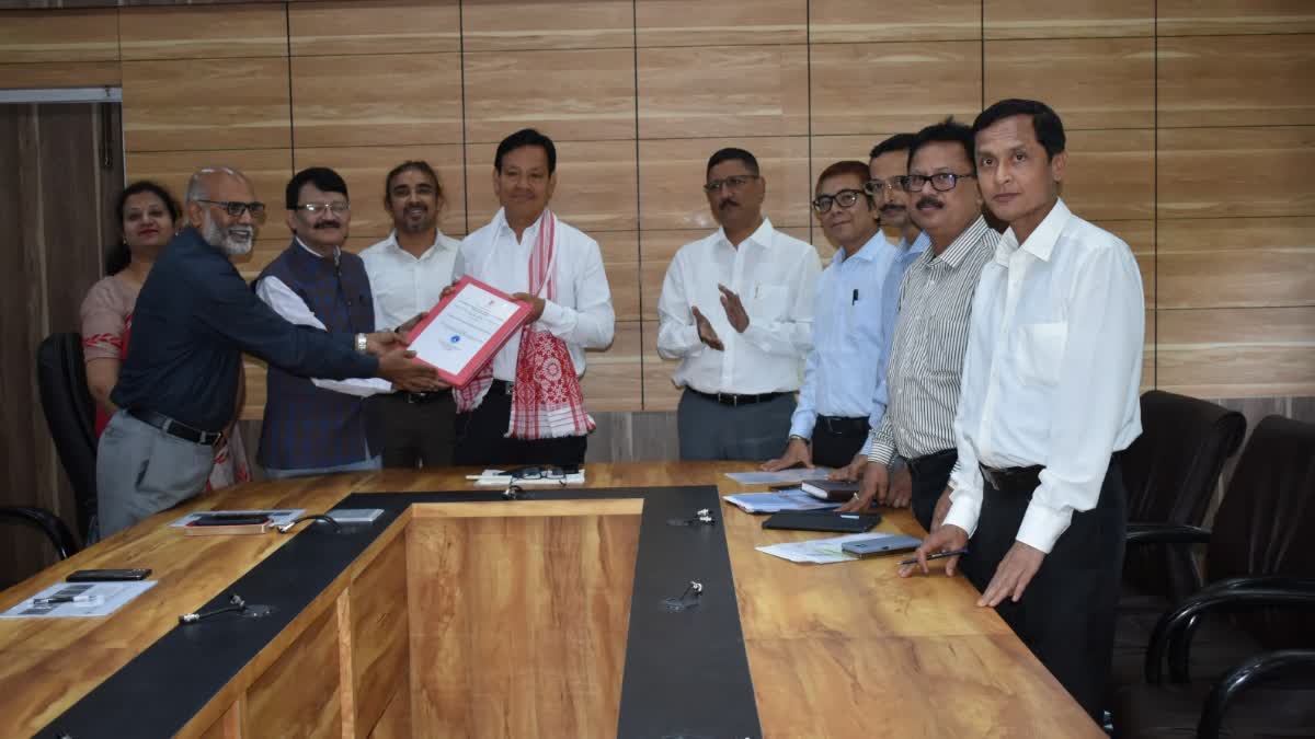 Gamocha Heritage Protection Bill 2023 submitted at Tezpur University