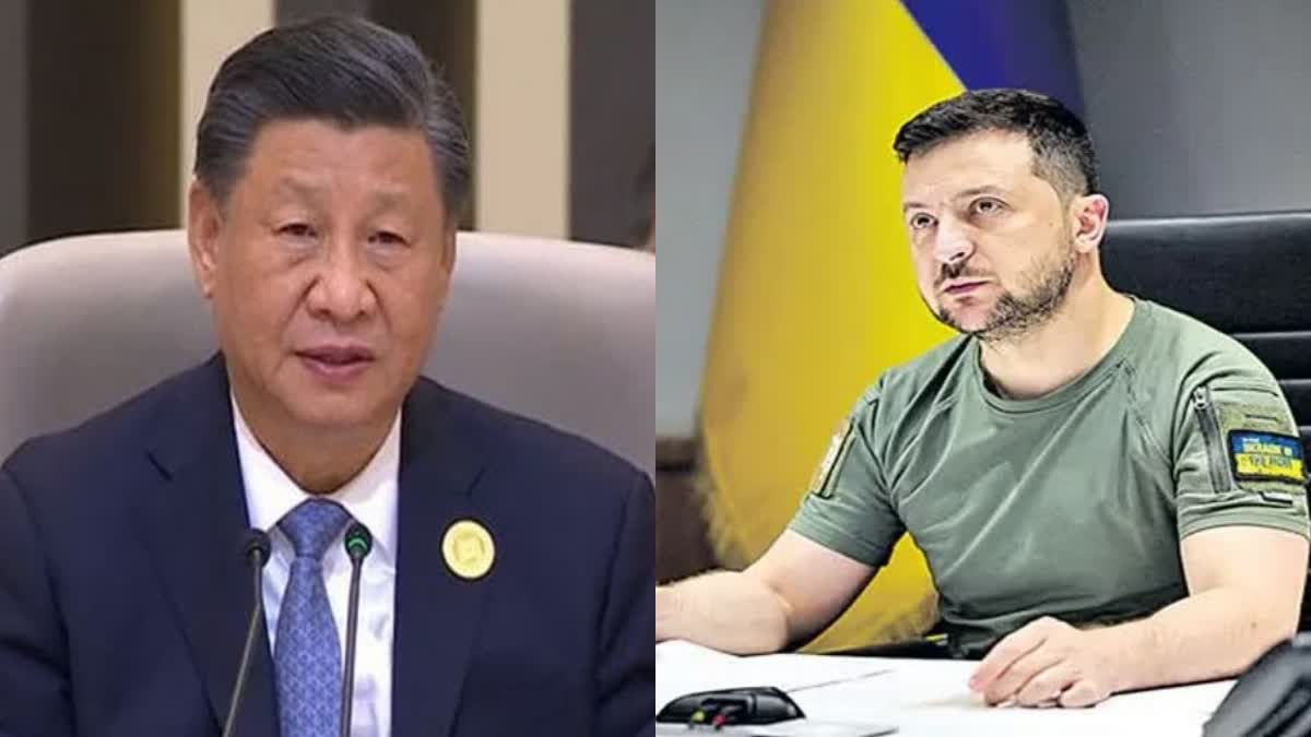 China President Xi Jinping Phone To Ukraine President Zelensky On Russia-Ukraine War