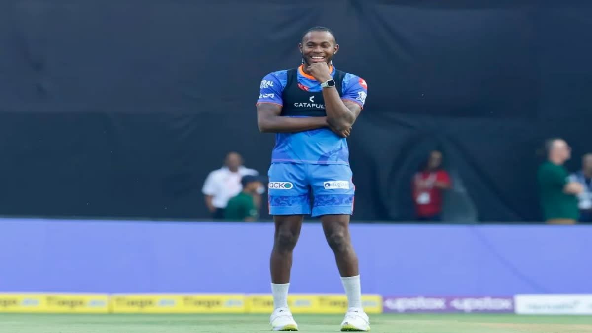 MUMBAI INDIANS FAST BOWLER JOFRA ARCHER UNDERWENT ELBOW SURGERY IN BELGIUM