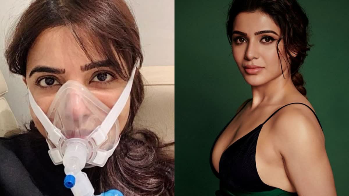 Samantha in hospital