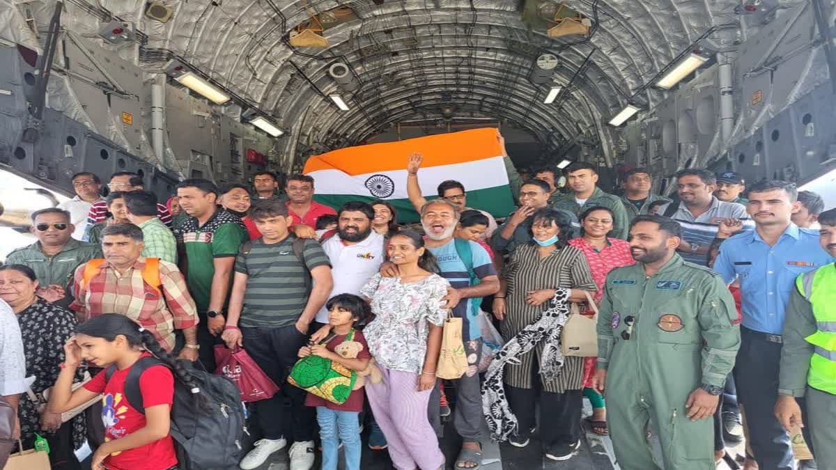 Indians Returned from Sudan