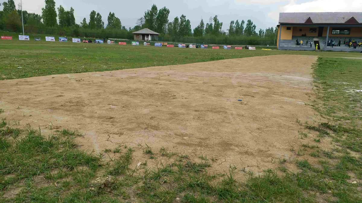 Lack of basic facilities in Pulwama Sports Stadium