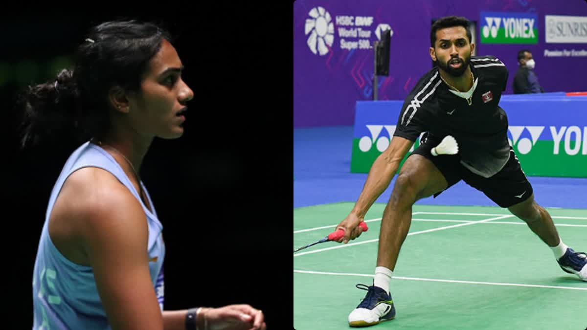 PV Sindhu and HS Prannoy