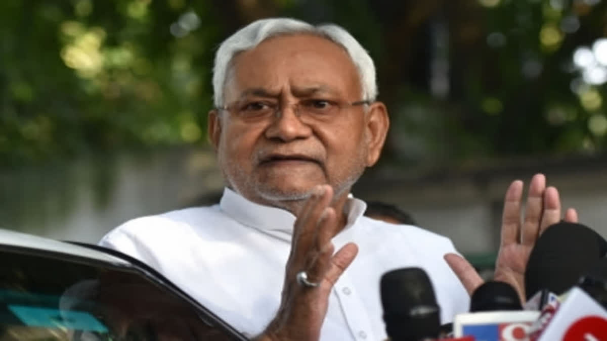 Nitish Kumar.