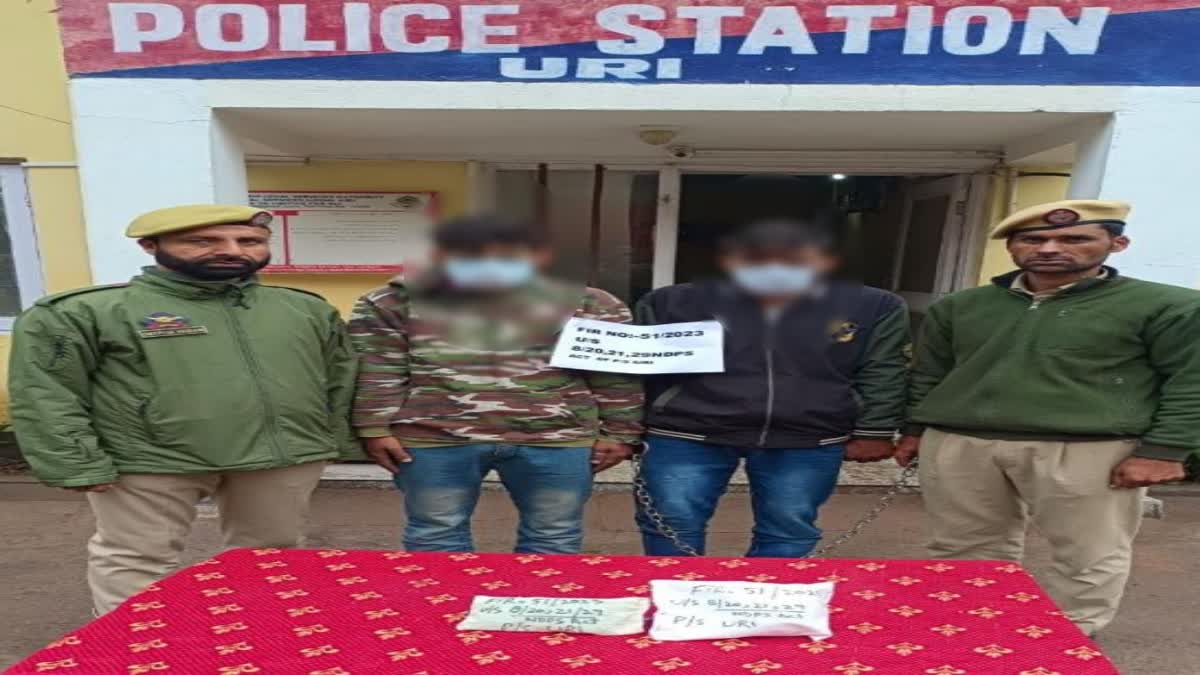 two-drug-peddlers-arrested-in-uri-contraband-substances-recovered