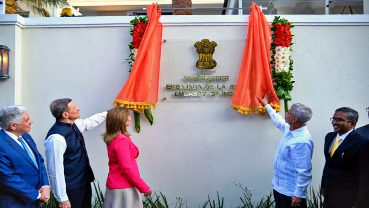 EAM Jaishankar inaugurates Indian Embassy in Dominican Republic