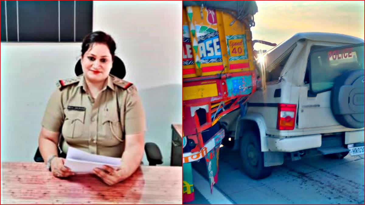 SHO neha chauhan death in maharashtra road accident