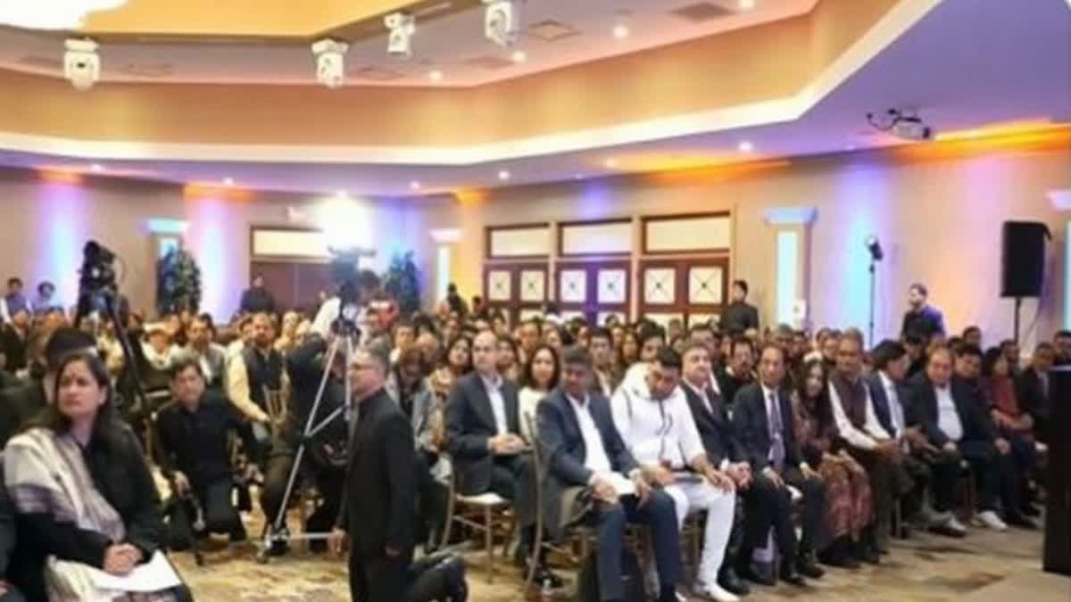 EAM Jaishankar joins Indian diaspora in US to listen to PM Modi