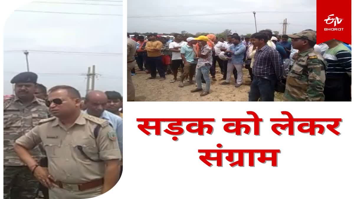 Clash between villagers and army over construction of road near airport in Ranchi