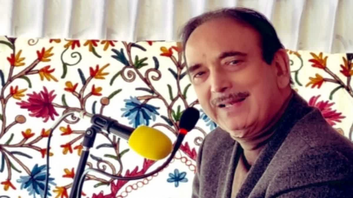 DPAP chief Ghulam Nabi Azad