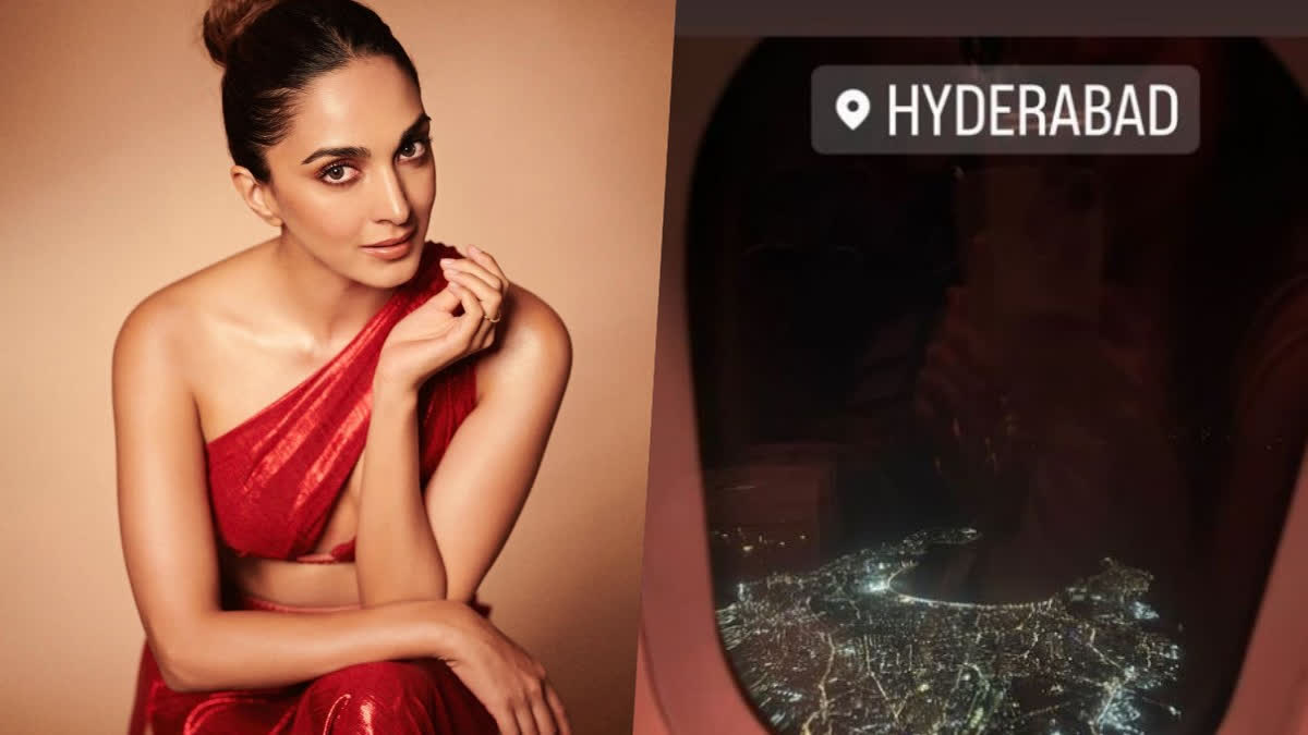 Kiara Advani lands in Hyderabad for Game Changer shoot