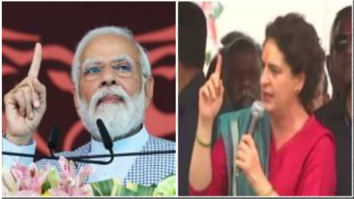 Priyanka Gandhi jibes at PM Modi