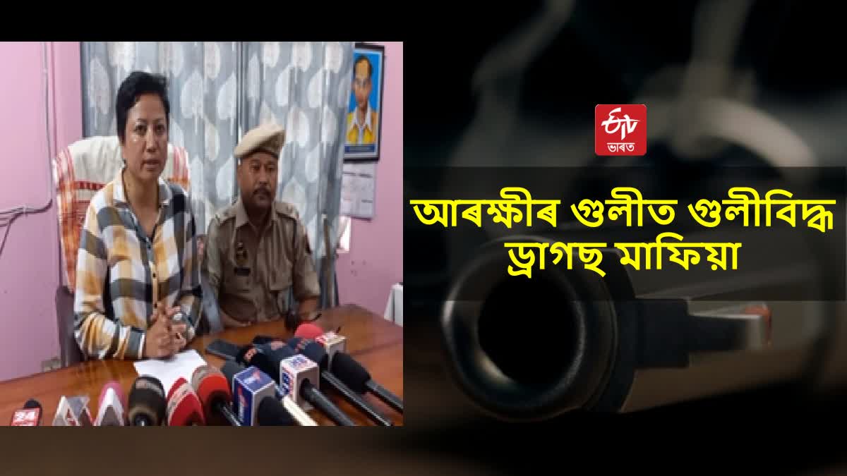 SP Leena Doley press meet in Nagaon