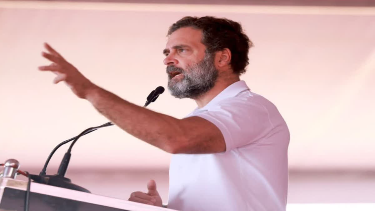 Rahul Gandhi hits out at PM, says- "Karnataka elections not about you"