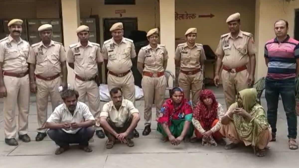 iron theft gang busted in Jaipur, 5 arrested