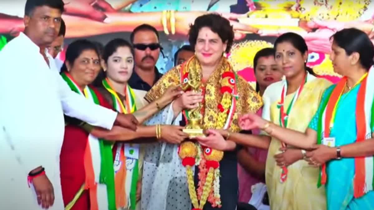 Congress leader Priyanka Gandhi