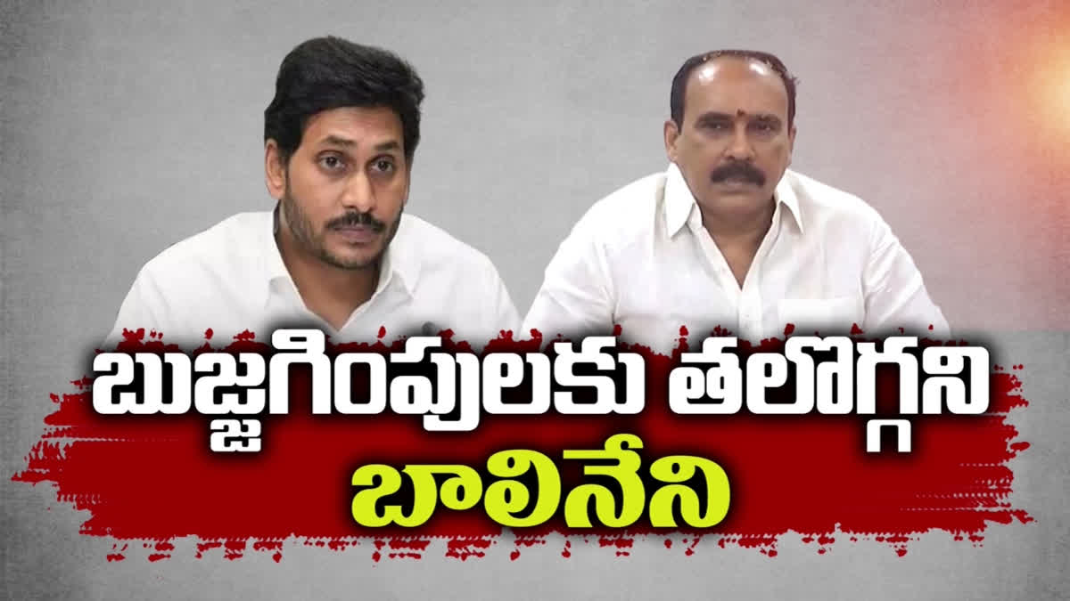 Balineni met CM Jagan