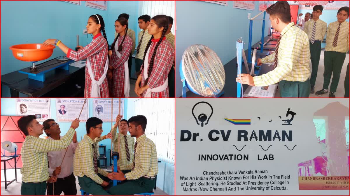 Innovative labs in 12 Govt schools in Una district.