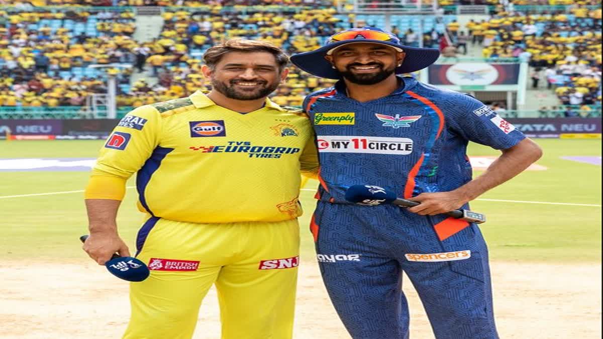 LSG vs CSK updates , IPL 2023: Chennai Super Kings to bowl first, Deepak replaces Akash