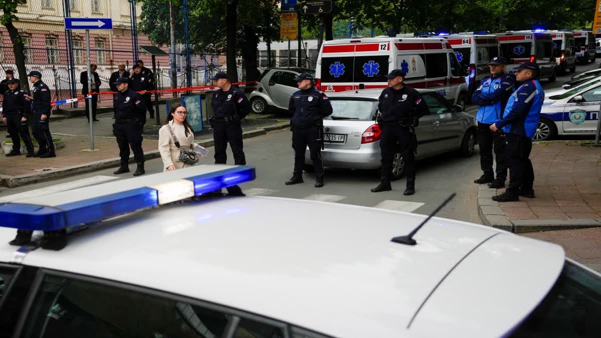 serbia shooting teenage boy opened fire in school several killed