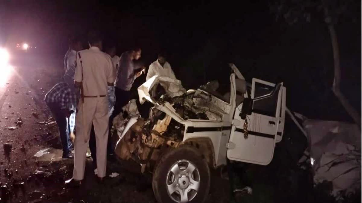 horrific road accident in Balod