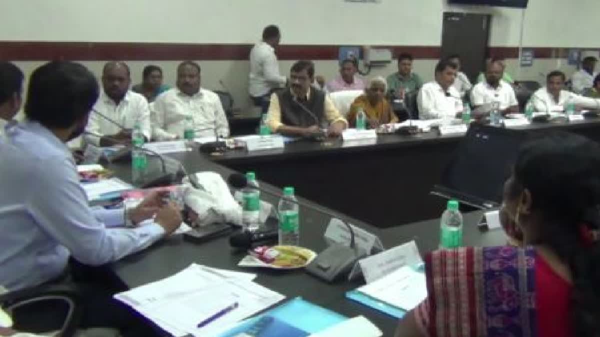 planning committee meeting held at koraput