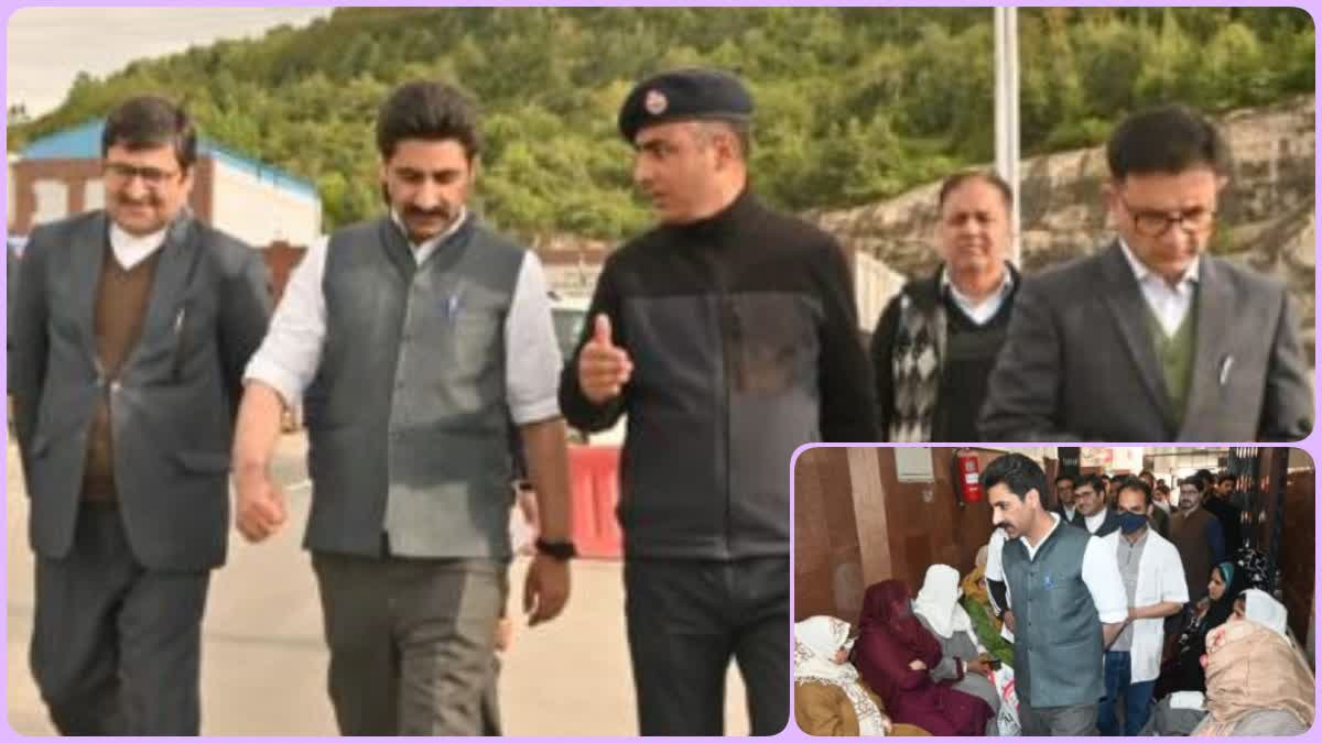 dc-anantnag-visits-navyug-tunnel-and-trauma-hospital