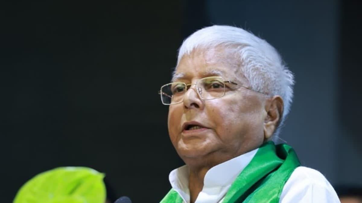 RJD supremo Lalu Prasad Yadav