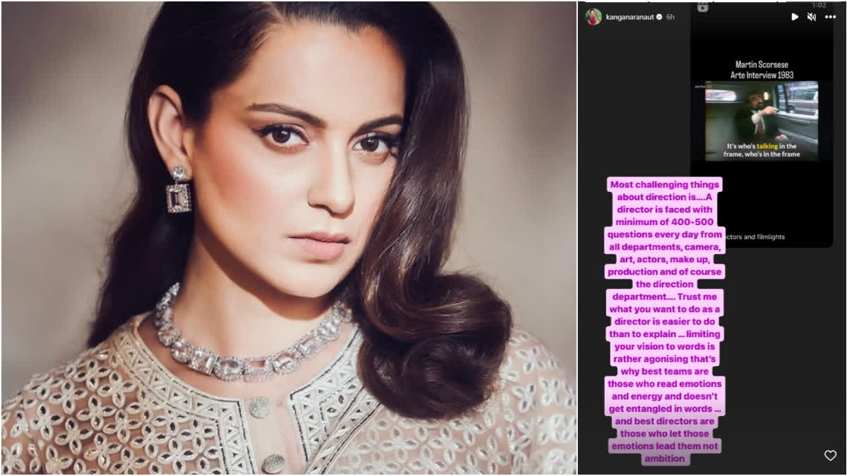 Kangana Ranaut reveals the most challenging thing about directing a film