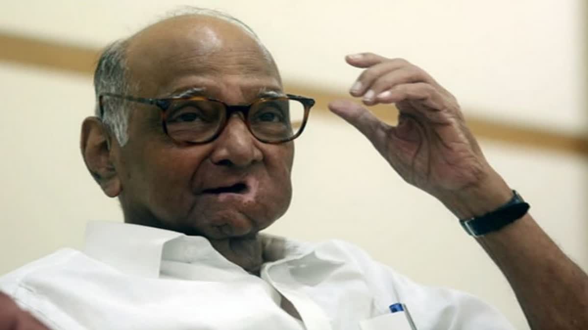 sharad pawar  Maharashtra Sharad Pawar  Sharad Pawar withdrawn his resignation  എന്‍സിപി അധ്യക്ഷനായി ശരദ് പവാര്‍ തുടരും  ശരദ് പവാറിന്‍റെ രാജി