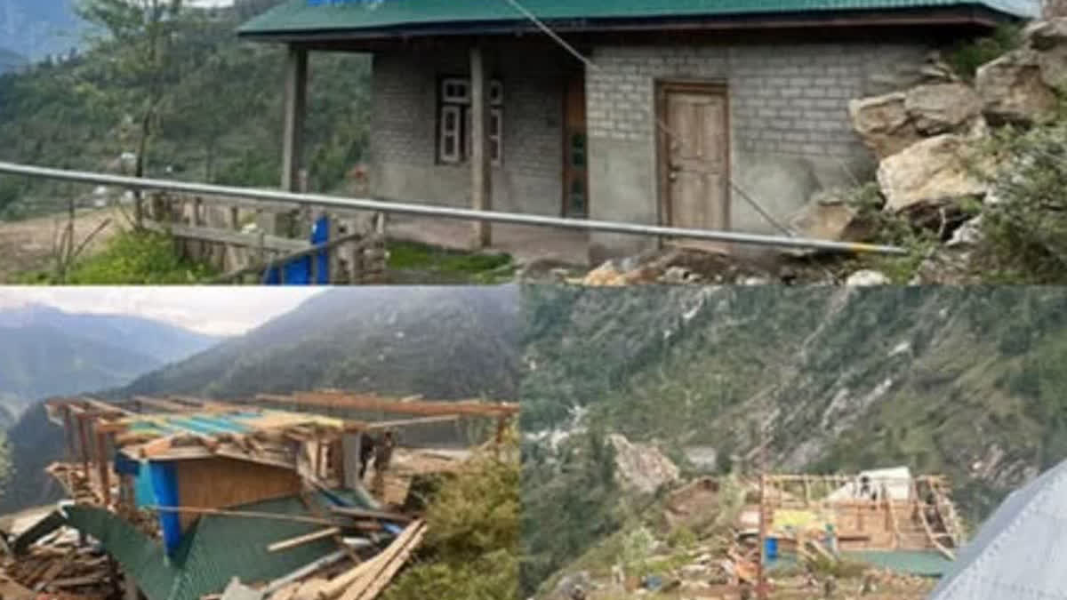 Jammu and Kashmir: The house of Katra bus blast accused terrorist Arif was demolished