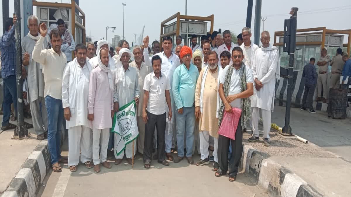 Bhartiya Kisan Union support of wrestlers Toll made free by protesting