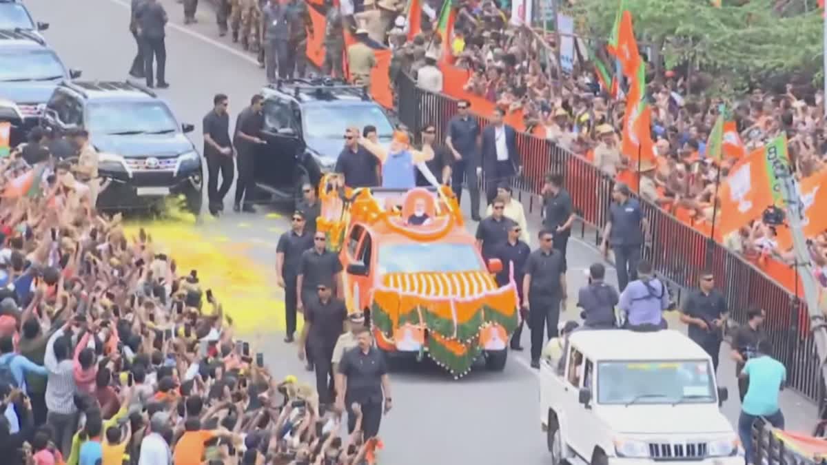 Prime Minister Narendra Modi to hold mega road show in Bengaluru today