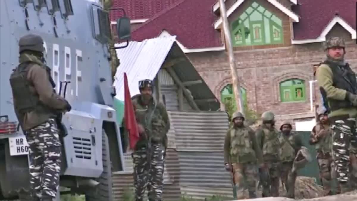 encounters underway in Rajouri and Baramulla